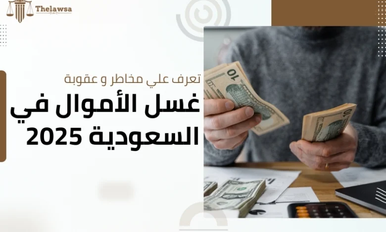 عقوبة غسل الأموال في السعودية