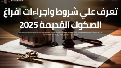 افراغ الصكوك القديمة