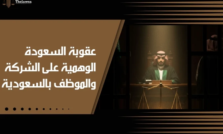 عقوبة السعودة الوهمية على الشركة