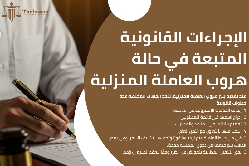 عقوبة التستر على الخادمات الهاربات