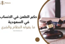 حكم الطعن في الانساب