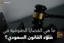 ما هي القضايا الحقوقية