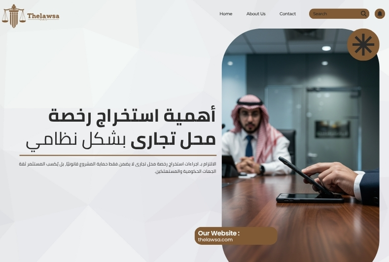 اجراءات استخراج رخصة محل تجارى