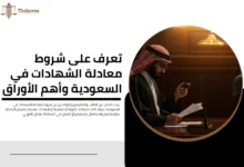 شروط معادلة الشهادات في السعودية