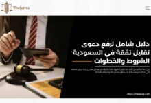 دعوى تقليل نفقة