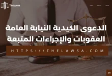 الدعوى الكيدية النيابة العامة