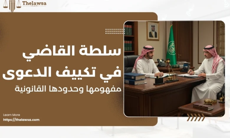 سلطة القاضي في تكييف الدعوى