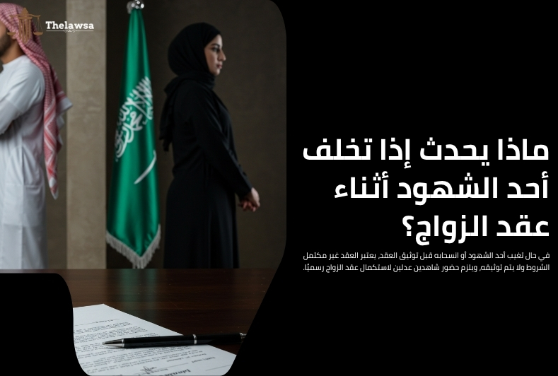 شروط الشهود في عقد الزواج