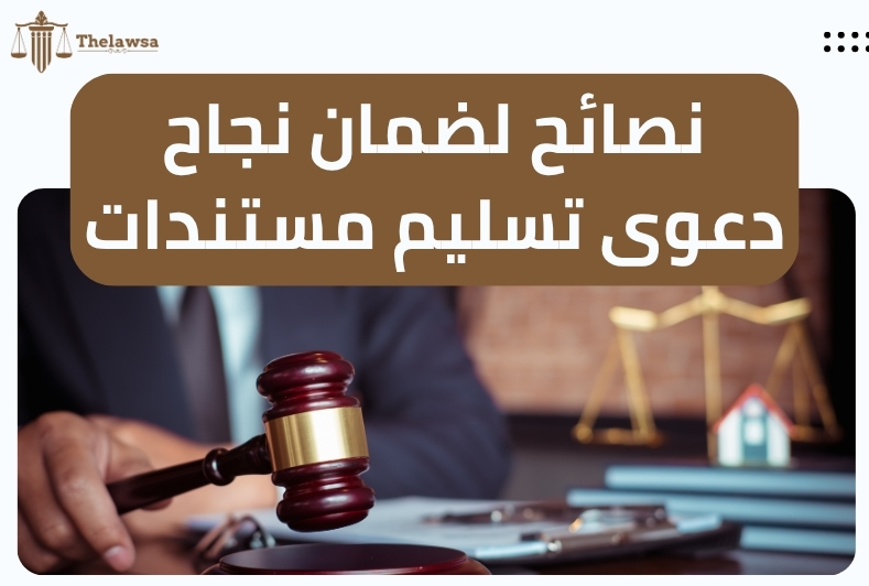 دعوى تسليم مستندات