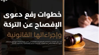 دعوى الإفصاح عن التركة