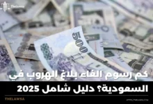 كم رسوم الغاء بلاغ الهروب