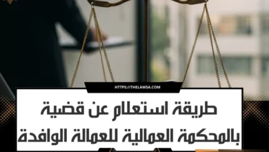 استعلام عن قضية بالمحكمة العمالية