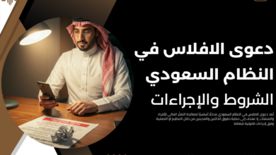 دعوى الافلاس في النظام السعودي