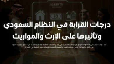 درجات القرابة في النظام السعودي