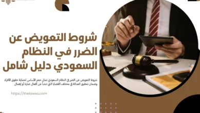 شروط التعويض عن الضرر في النظام السعودي