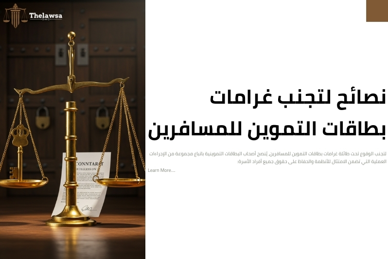 غرامات بطاقات التموين للمسافرين