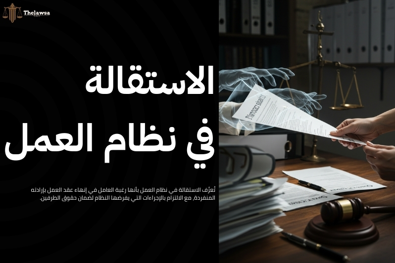 شهر الانذار في نظام العمل السعودي