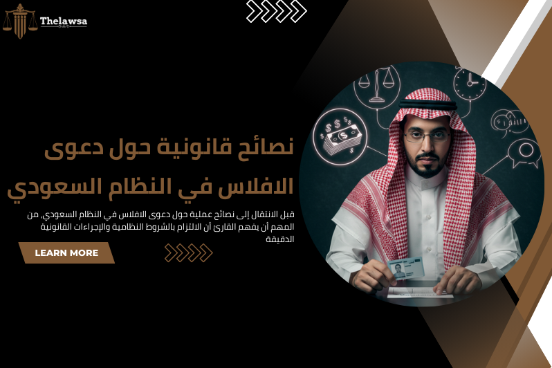 دعوى الافلاس في النظام السعودي