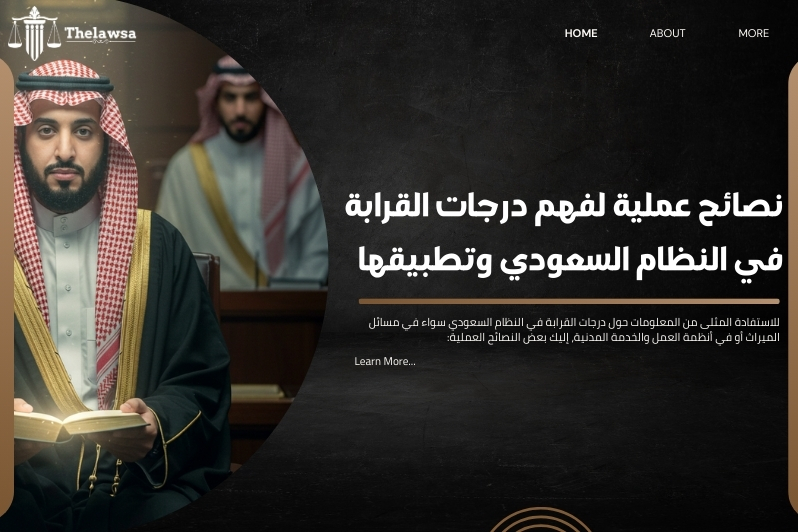درجات القرابة في النظام السعودي