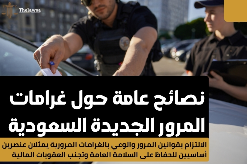 غرامات المرور الجديدة السعودية