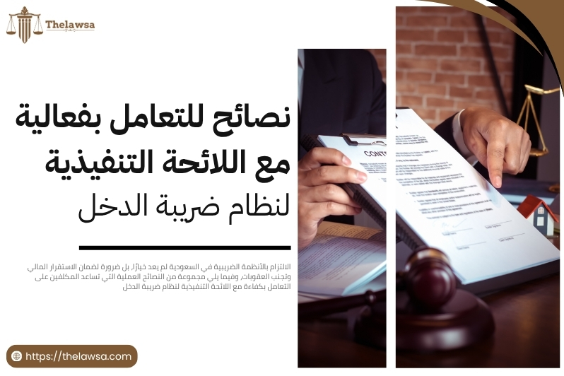  اللائحة التنفيذية لنظام ضريبة الدخل