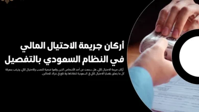 أركان جريمة الاحتيال المالي