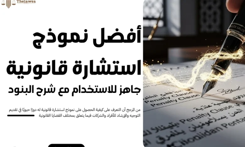 نموذج استشارة قانونية