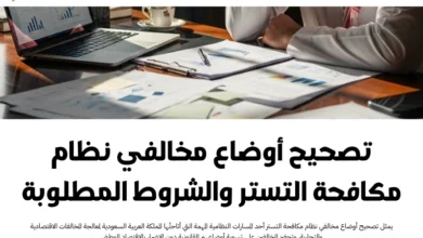تصحيح أوضاع مخالفي نظام مكافحة التستر