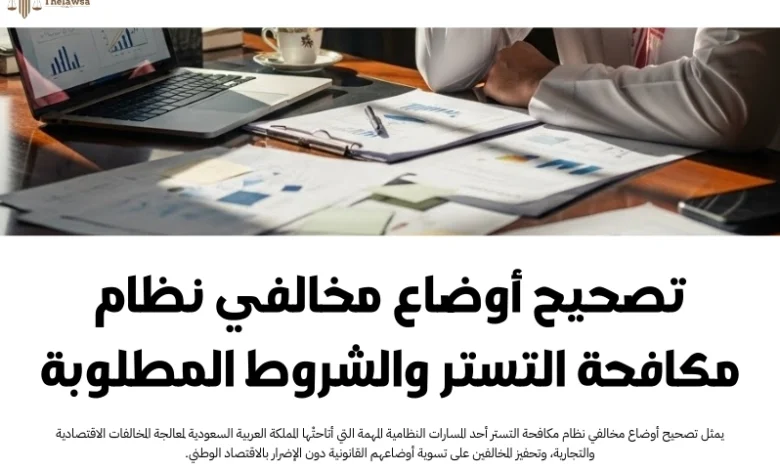 تصحيح أوضاع مخالفي نظام مكافحة التستر