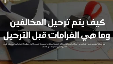 كيف يتم ترحيل المخالفين