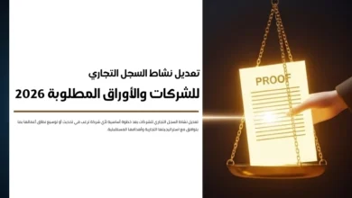 تعديل نشاط السجل التجاري للشركات