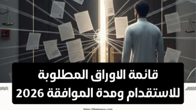 الاوراق المطلوبة للاستقدام