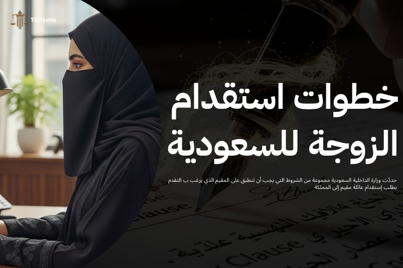 التقدم بطلب إستقدام عائلة مقيم