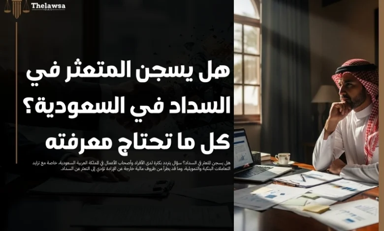 هل يسجن المتعثر في السداد