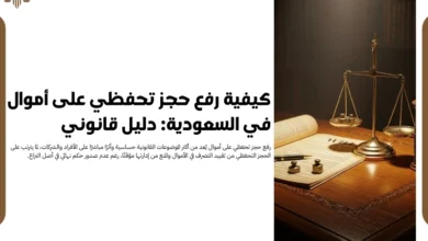 رفع حجز تحفظي على أموال