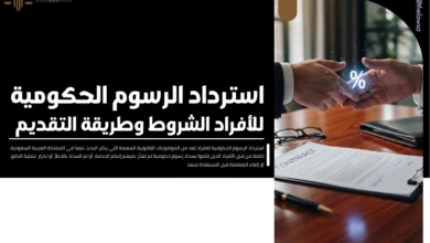 استرداد الرسوم الحكومية للافراد