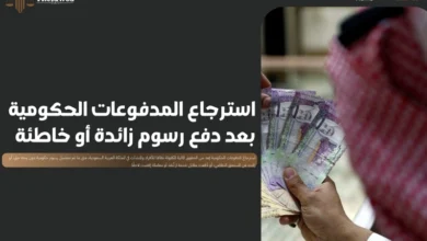 استرجاع المدفوعات الحكومية