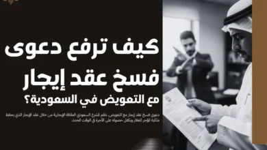 دعوى فسخ عقد إيجار مع التعويض