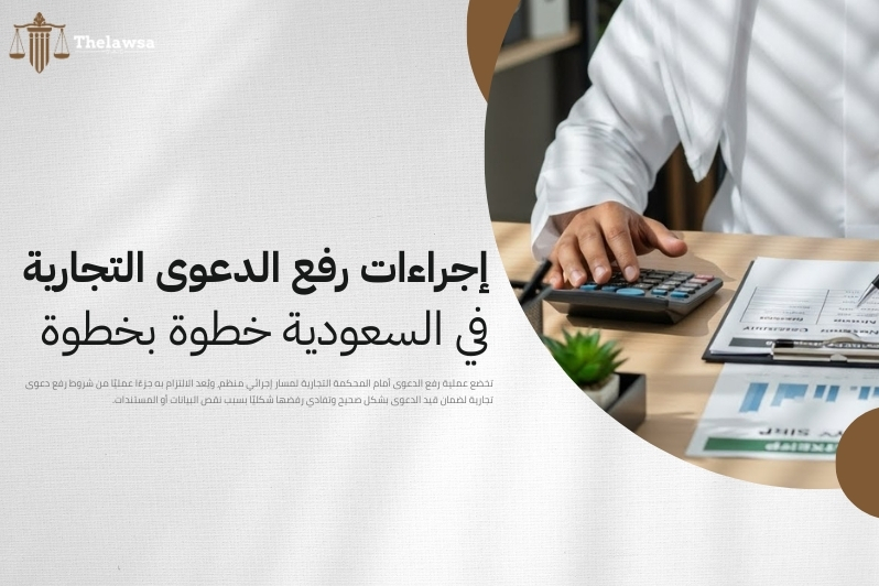 شروط رفع دعوى تجارية