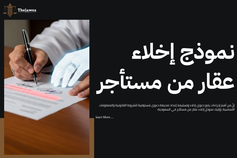 إجراءات رفع دعوى إخلاء