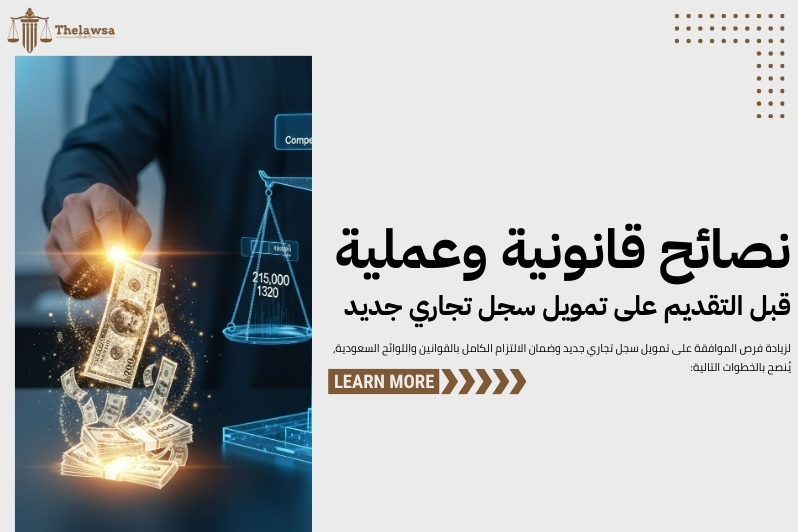 تمويل سجل تجاري جديد