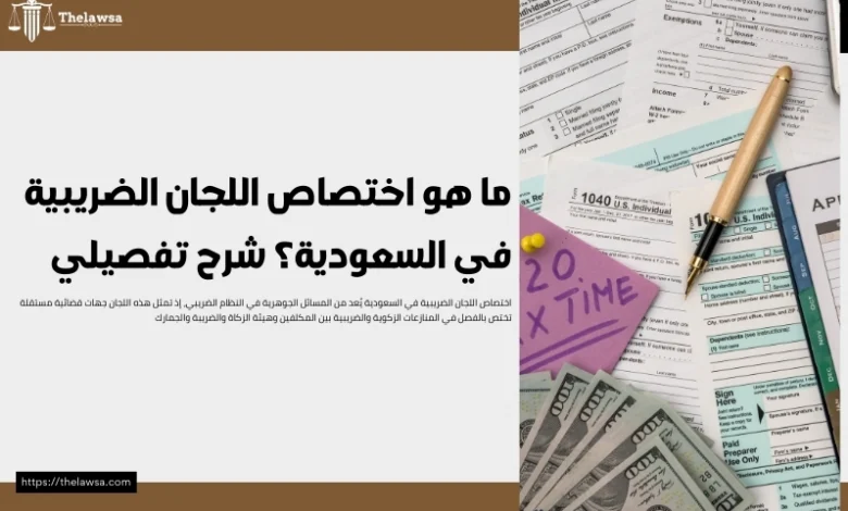 اختصاص اللجان الضريبية في السعودية