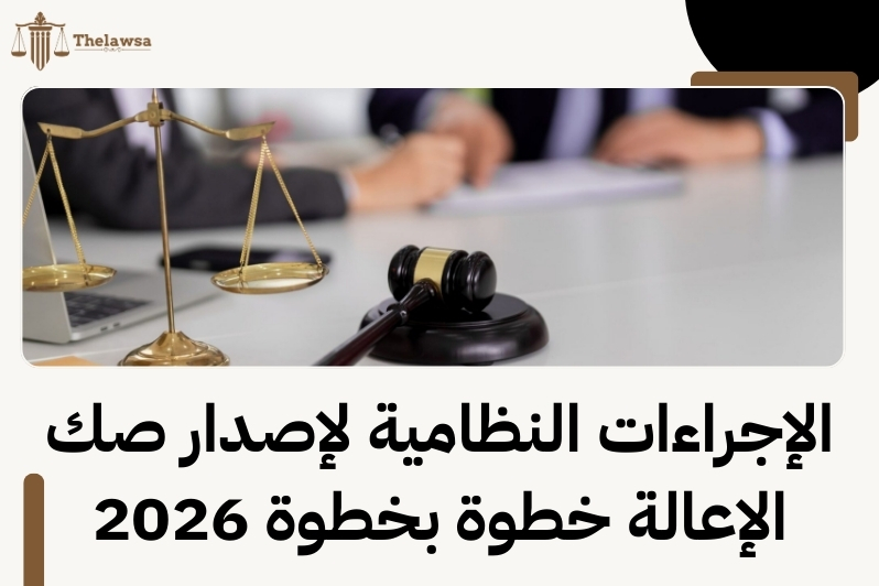 ما هو صك الاعالة